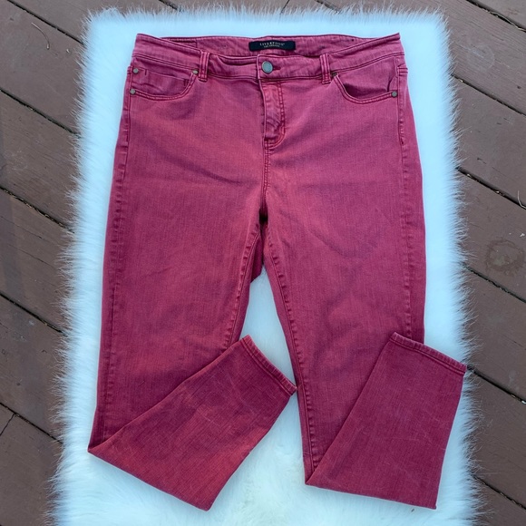 Liverpool Jeans Company Denim - Liverpool | Boxing Red Skinny Jeans